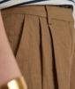 Picture of SIMBAD CAMEL LINEN TROUSERS